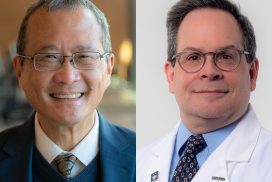 Portrait collage Dr. Bruce Liang and Dr. Steven Lepowsky