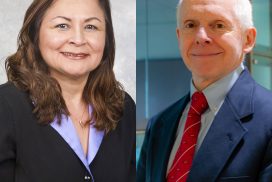 Dr. Rocio Chang and Dr. Julian Ford portraits