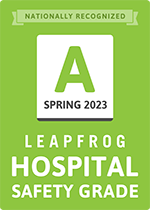 Fall 2023 'A' Rating for Patient Safety by The Leapfrog Group