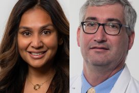 Dr. Hetal Patel and Emmett Sullivan portraits