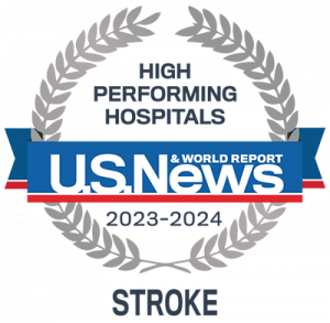 High Performing Hospital - Stroke by U.S. News and World Report