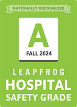 Fall 2024 'A' Rating for Patient Safety by The Leapfrog Group