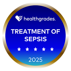 Healthgrades Rated Five Stars for Treatment of Sepsis 2025