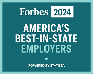 Forbes America's Best-in-State Employers for 2024 logo