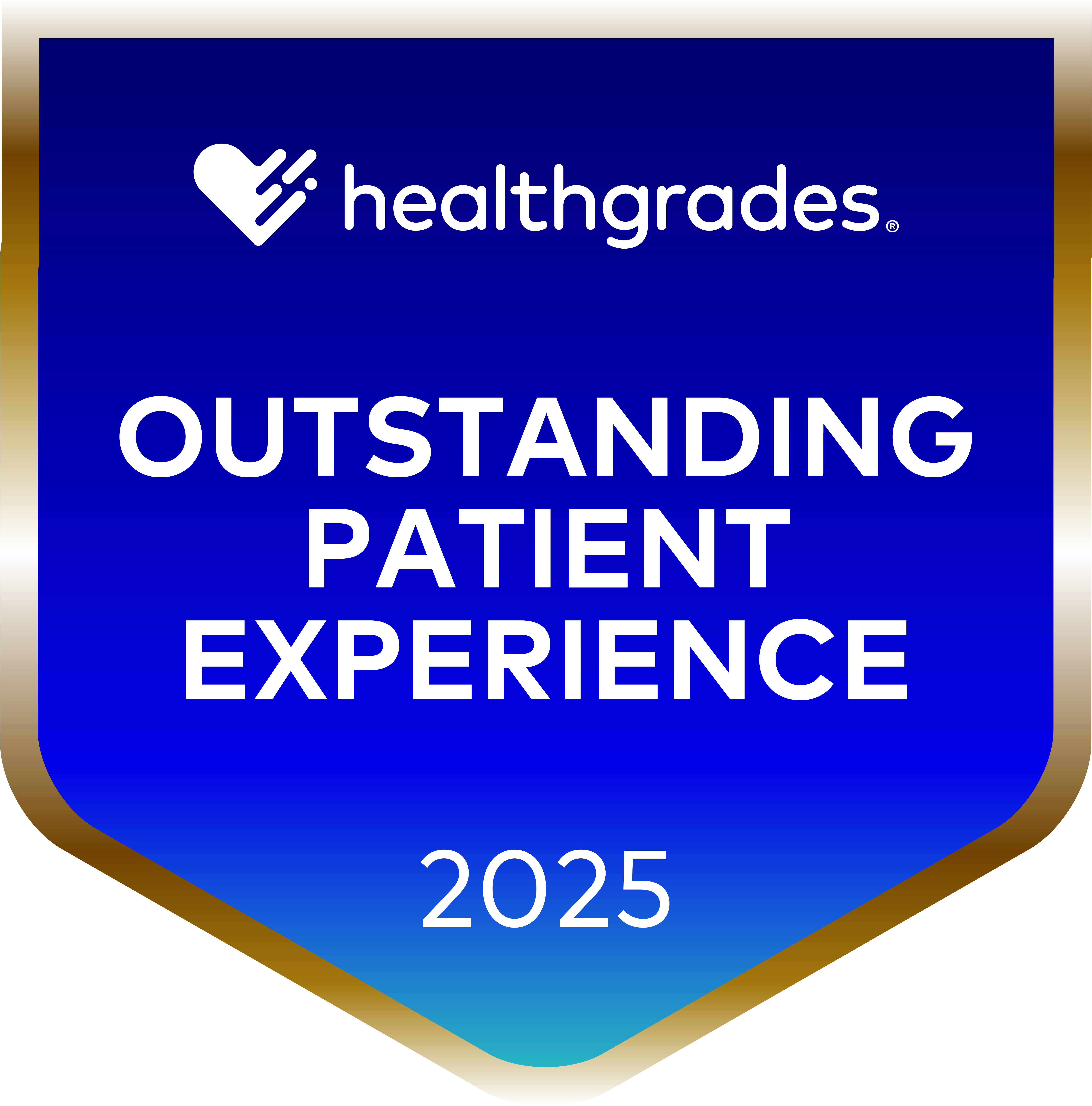 Outstanding Patient Experience Award Healthgrades Outstanding Patient Experience in 2025 Award